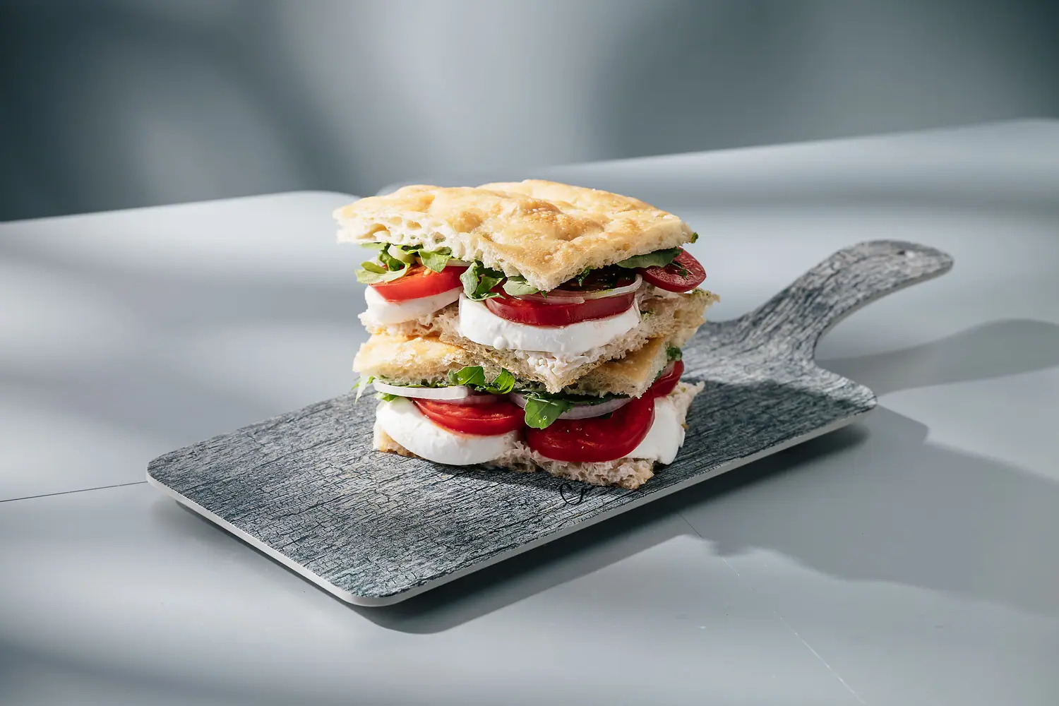 Caprese schiacciata